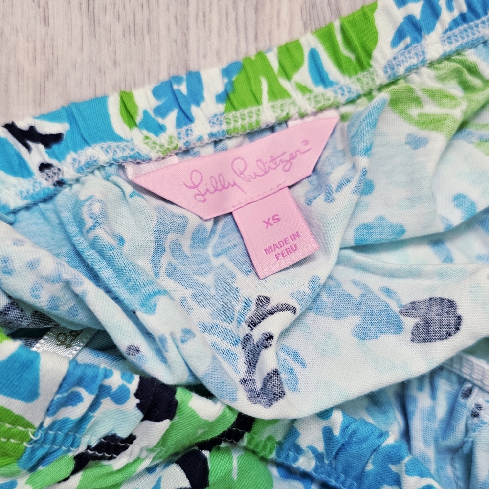 Nwt Lilly Pulitzer Marlisa Strapless Maxi Dress In Spa Blue Xs - Picture 7 of 8